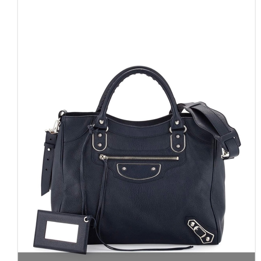 Balenciaga Metallic Edge Classic Velo AJ Bag